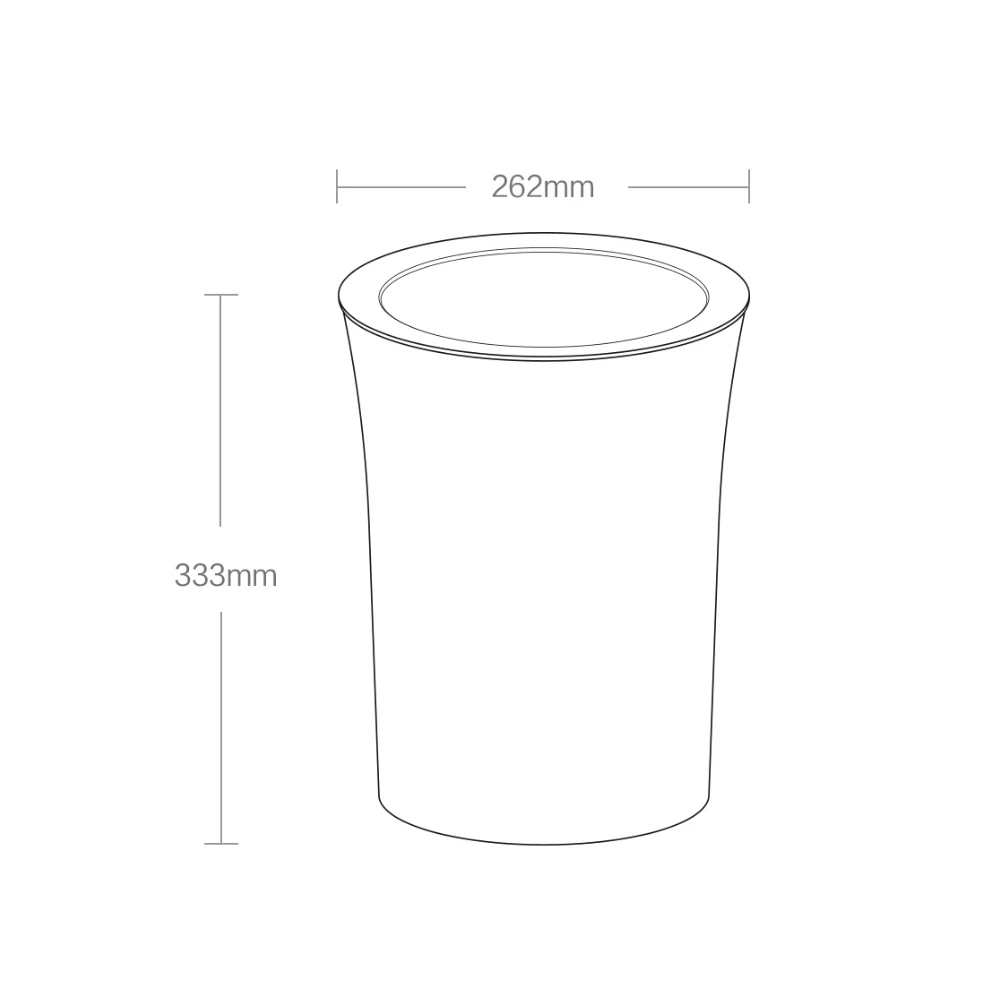 Xiaomi Mijia JieZhi мешок для мусора на шнурке, мешок для мусора, утолщенный материал, предотвращающий утечку, бытовой пластиковый мешок для мусора, 20 шт/1 рулон