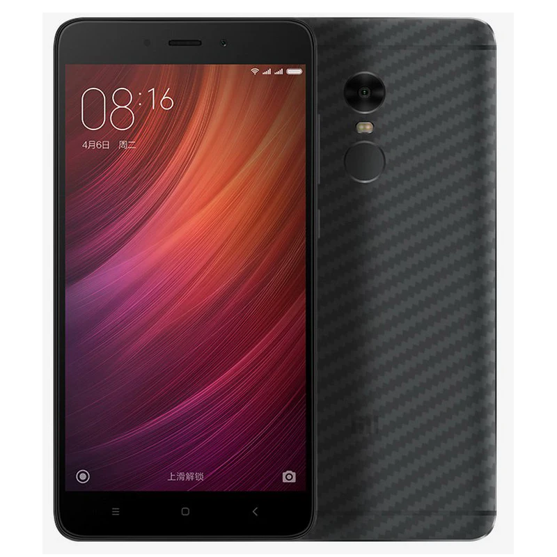 10 шт. Защитная пленка для экрана Redmi Note 5A Prime 3D задняя крышка из углеродного