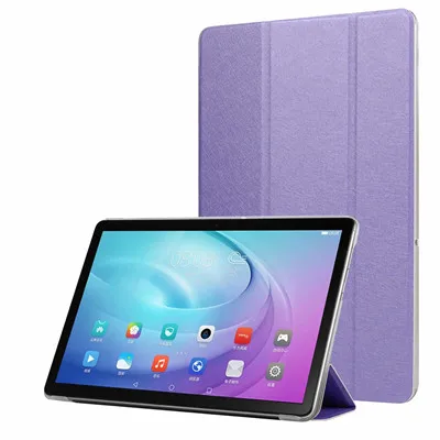 Ультратонкий флип-чехол для huawei mediapad T5 10 AGS2-W09/L09/L03/W19 10," Чехол-подставка для планшета huawei mediapad T5 10 чехол - Цвет: zi se