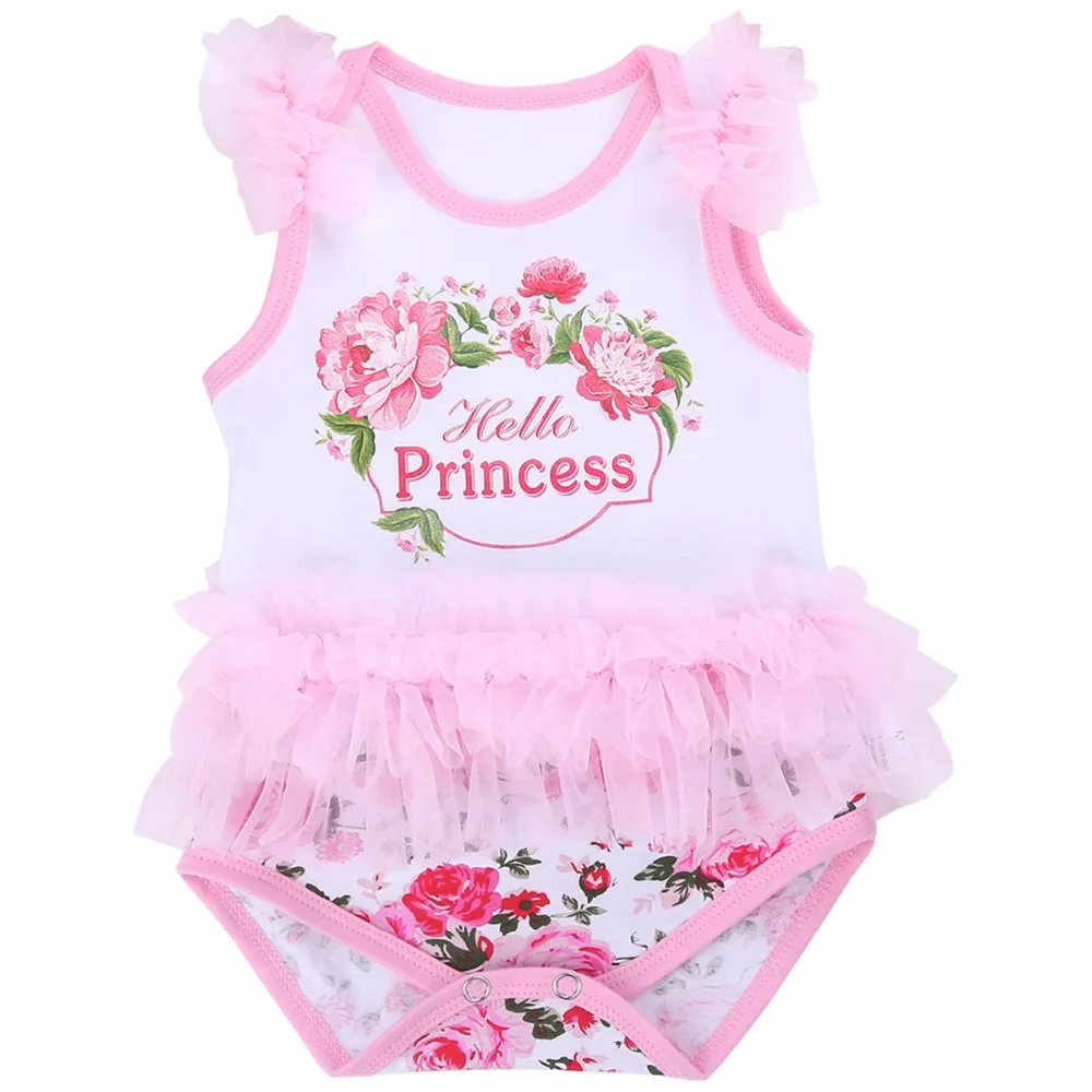 Мода 2017 г. Новинка для маленьких девочек одежда Детские комбенизоны женские