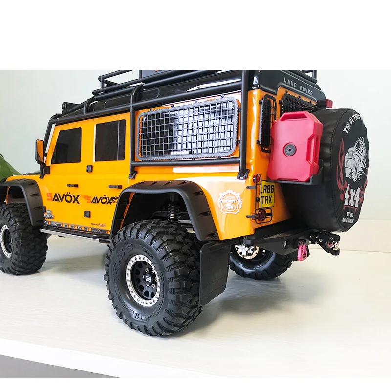 SCX10 II 90046 90047 TRX4 1/10 имитация подъема автомобиля металлический прицеп крючок |