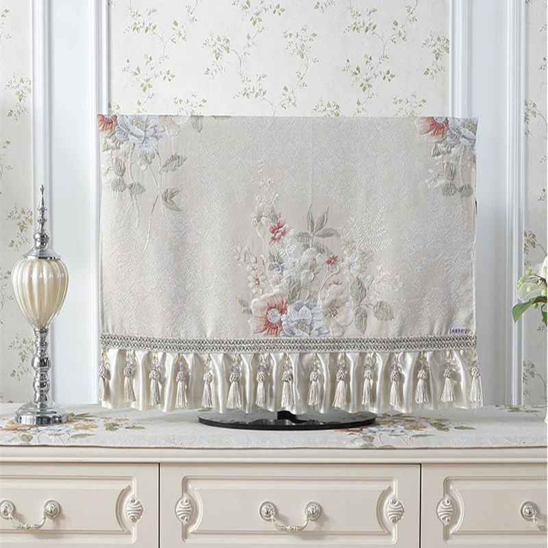 Роскошная Европейская светодиодная крышка для телевизора 32-70 дюймов наружная