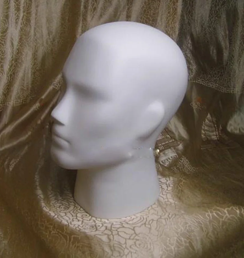 Новый Для мужчин голова манекена парики Шапки Кепки наушники Дисплей maniqui модель