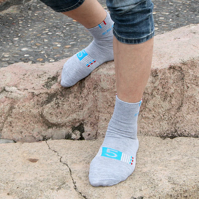 2018 7 пар Белая Неделя мужские носки Забавный дизайн Хлопок Короткие Зимние meias