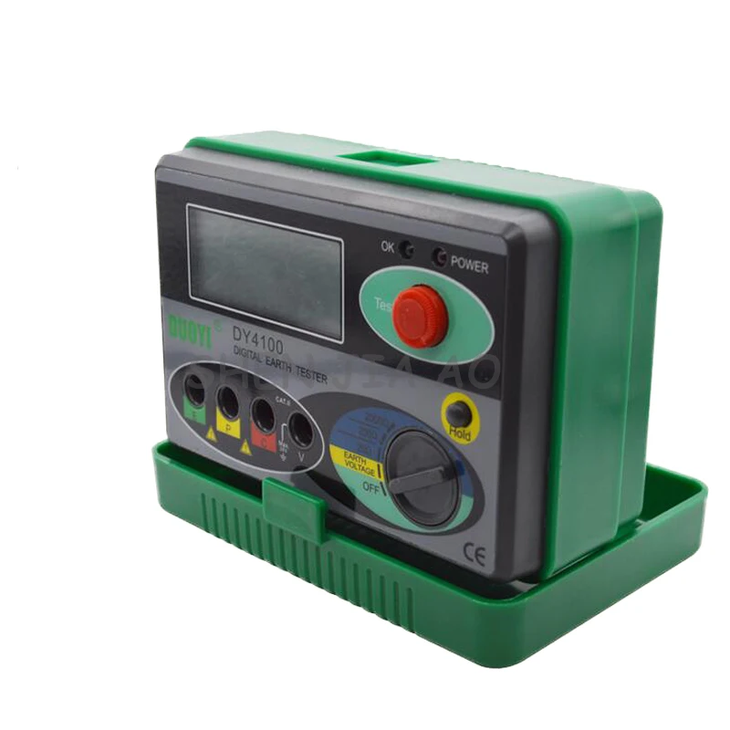 Ground resistance tester DY4100 high precision digital lightning protection test ground shake table AA 1.5V * 6 / 12V 1 | Инструменты