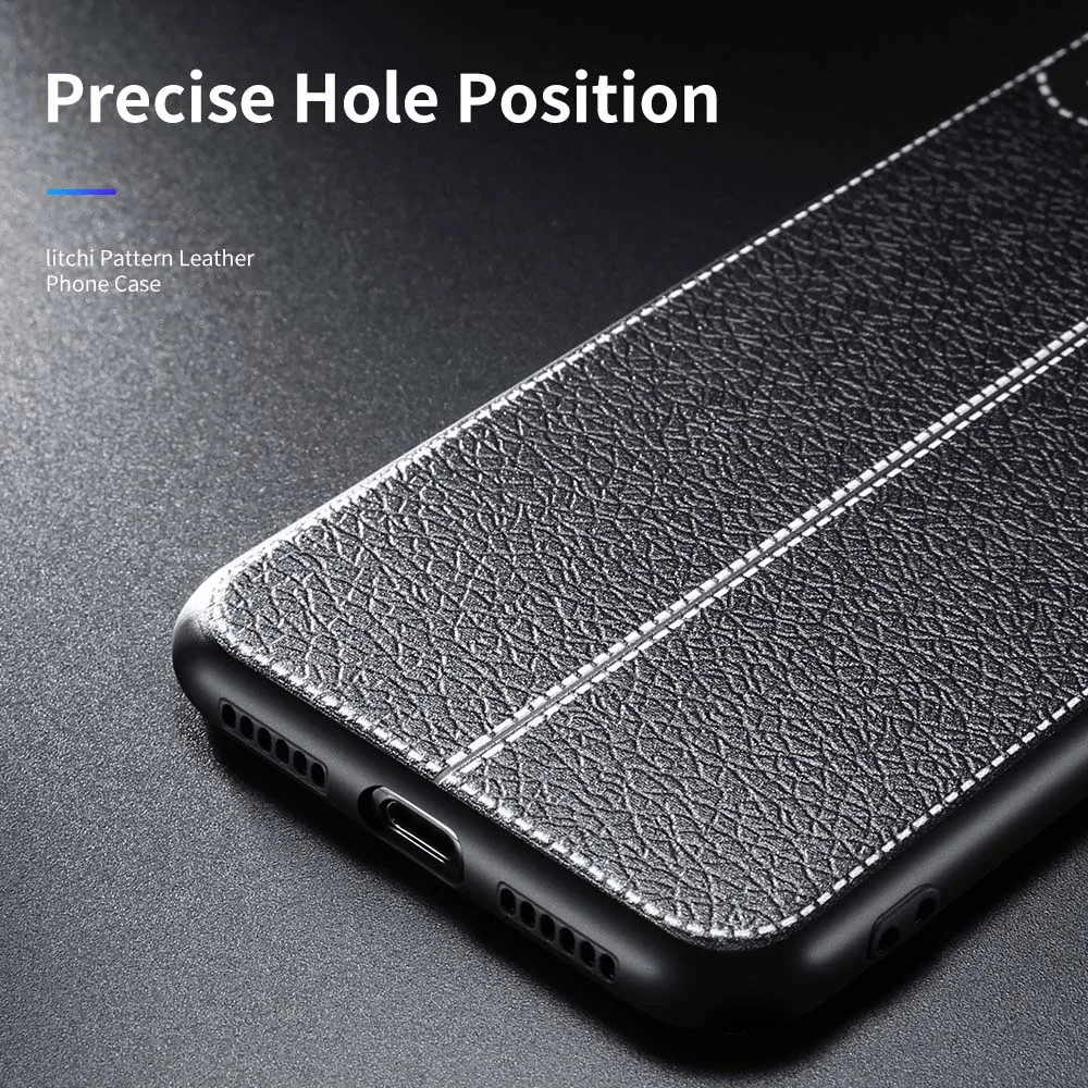 KISSCASE Litchi Pattern Phone case for Xiaomi Redmi Note 6 5 pro 4x Ultra Thin Soft Case Back Covers | Мобильные телефоны и