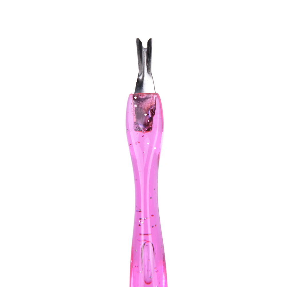 10Pc/lot Cuticle Pusher Trimmer Pedicure Nail Toe Art Dead Skin Fork Peeling Knife Remove Manicure | Красота и здоровье