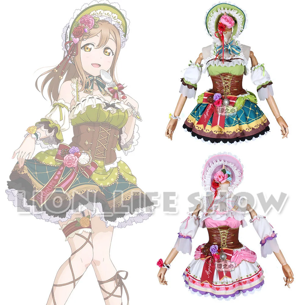 Японское аниме Love Live Tojo/Umi/Eli/Hanayo/Nico/Rin, платье принцессы Лолиты, костюм для косплея, один размер