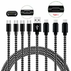 Кабель Micro usb Type C для Xiaomi Mi 9 Redmi Note 7 6 pro Nokia 8 9 PureView 3,1 5,1 Plus 6,1 Oukitel C8 alcatel 5v, быстрая зарядка