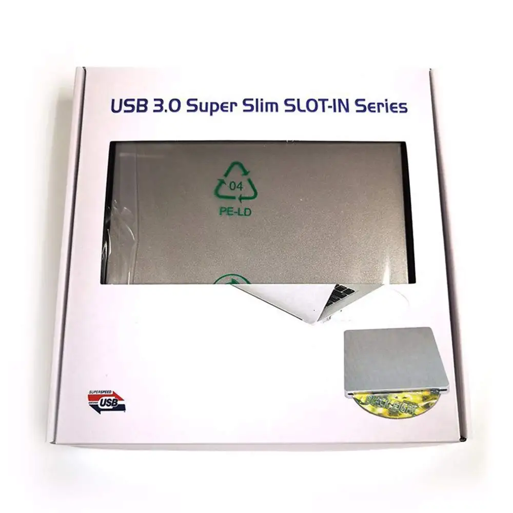 Внешний автоматический слот-загрузка Blu-Ray DVD привод горелки плеер USB3.0 тип-c DVD-RW VCD CD RW ридер для Apple Pro Air iMAC ПК