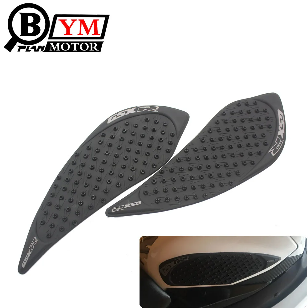 

For SUZUKI GSX-R1000 GSXR1000 2009-2016 Motorcycle Tank Traction Pad Side Gas Knee Grip Protector Anti slip sticker 3M Black
