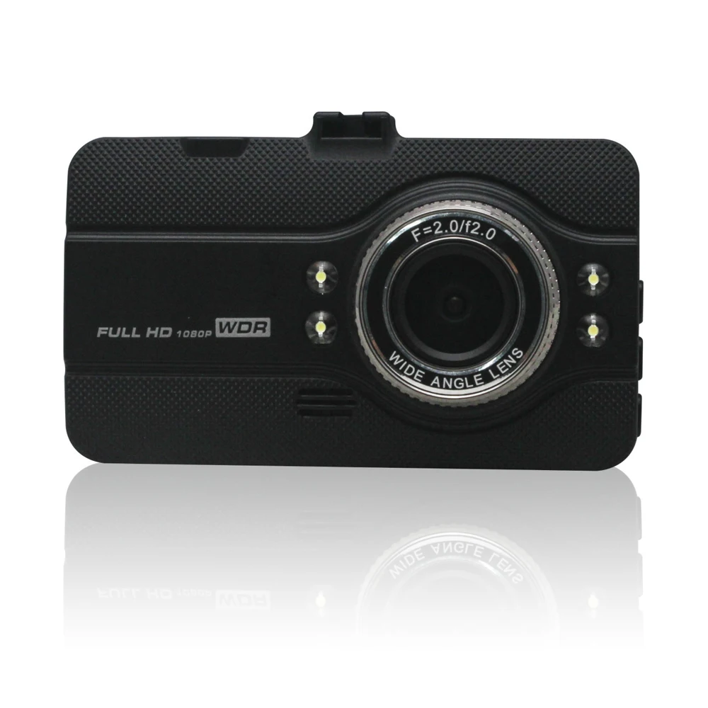 Podofo Novatek 96223 Автомобильный видеорегистратор 3 дюйма Full HD с углом обзора 170 градусов