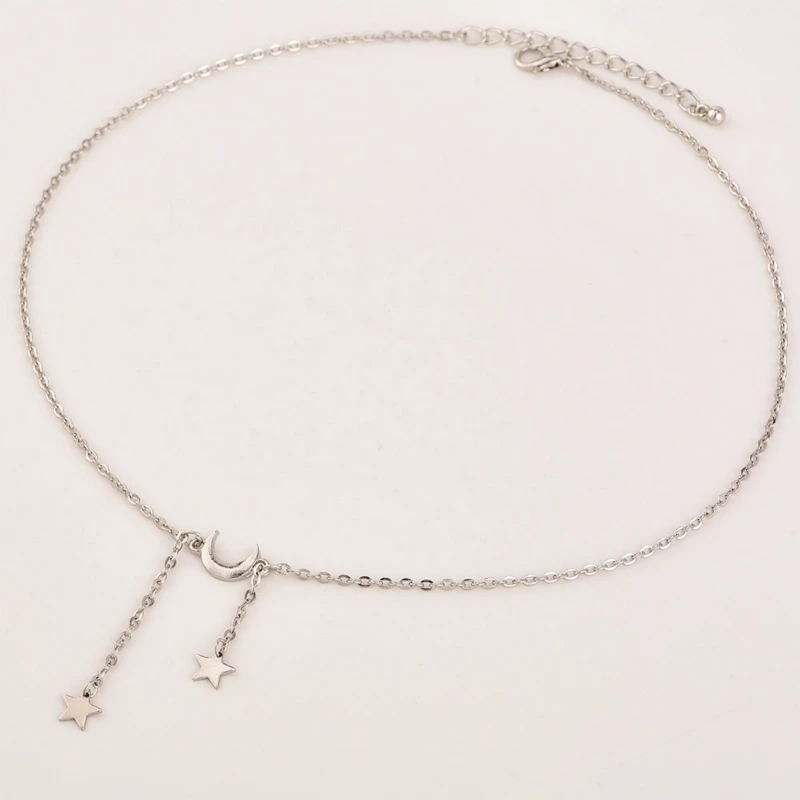 Новое ожерелье модное женское с Луной индивидуальное пентаграммой распродажа