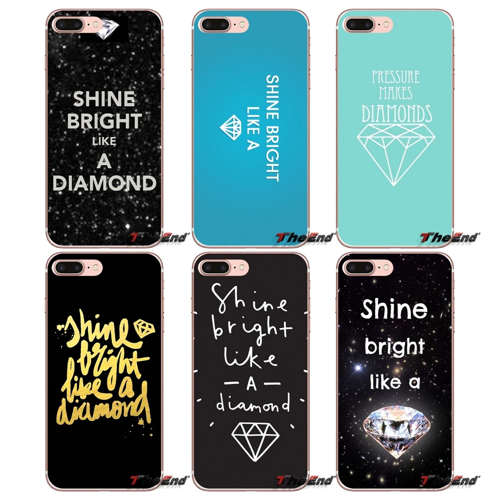 Мягкий блестящий чехол для iPhone X 4 4S 5 5S 5C SE 6 6S 7 8 Plus Samsung Galaxy J1 J3 J5 J7 A3 A5 2016 2017|case a|case