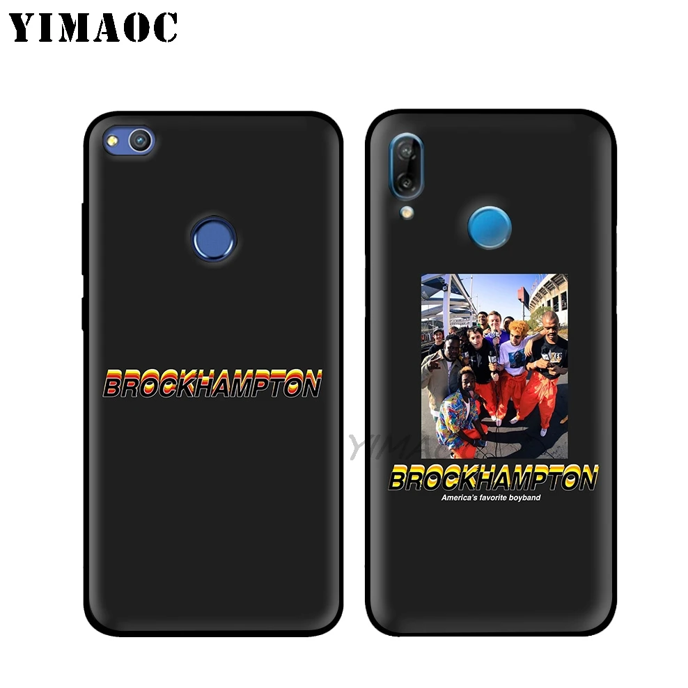 YIMAOC Brockhampton Soft Case For Huawei P30 P20 Pro P10 P9 P8 2015 2017 P Smart Plus Z 2019 Nova 5i 4 3 3i 2i Lite |