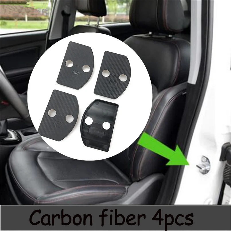 Стайлинг автомобиля 4 шт./компл. пряжка для дверного замка водонепроницаемая