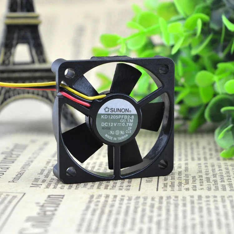 Бесплатная доставка. 5010 12 v 0 7 W KD1205PFB2 8 5 см вентилятор охлаждения|cooling fan|5 cm fanfan |