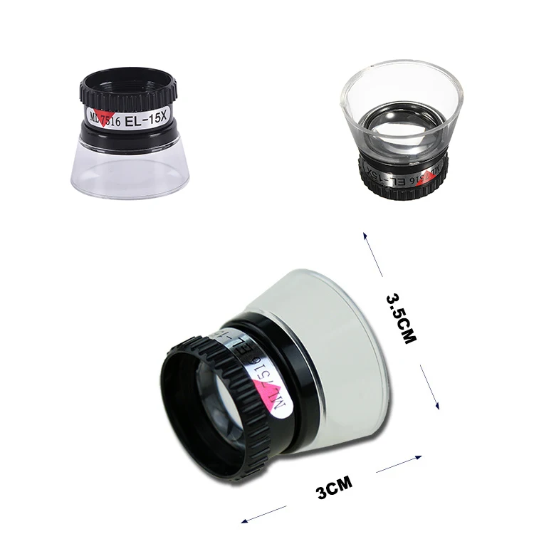 

Ювелир инструмент глаз Лупа часы инструмент для ремонта 15X монокуляр, Увеличительное Стекло Лупа объектив
