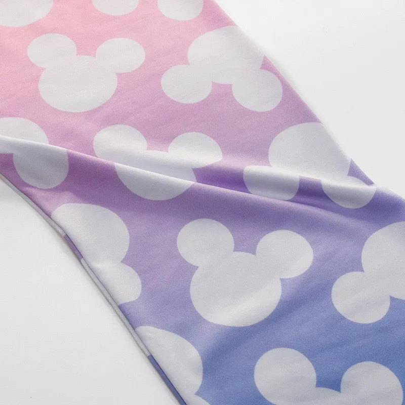 Женские леггинсы для фитнеса с принтом Микки сексуальные бодибилдинга