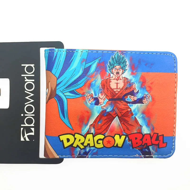 DB 029 Классический Аниме Dragon Ball Z кошелек молодых мужчин и женщин Короткие Кошельки для студентов японский мультфильм комикс кошелек доллар - Цвет: DB 029