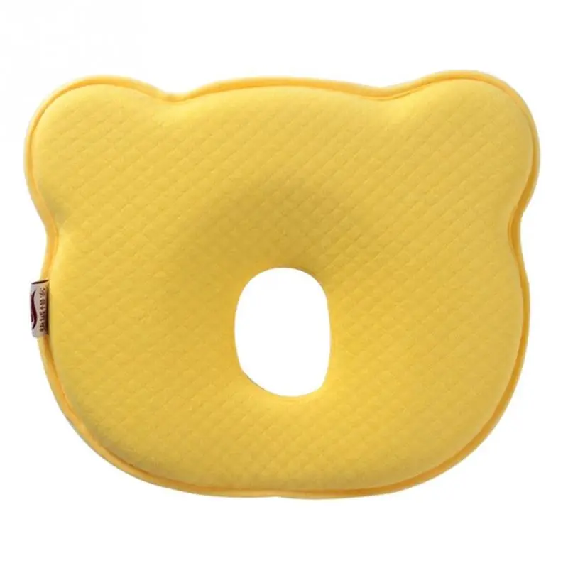 air cotton yellow 0~ 12 м пены памяти детские подушки дышащие детские формирующие подушки для предотвращения плоской головы эргономичная подушка для новорожденного almofada infantil - Цвет: air cotton yellow