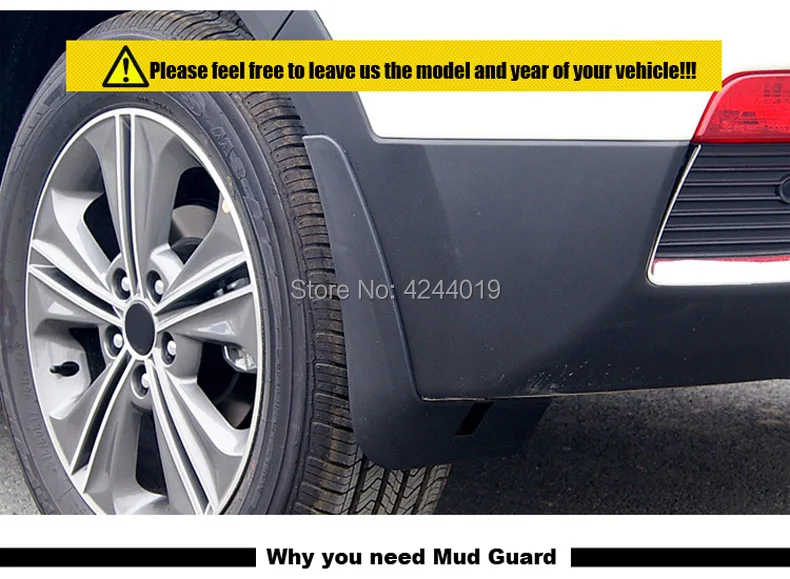 Для Renault Kadjar 16-17 mudflaps Брызговики передние и задние Брызговики Fender автомобильные аксессуары