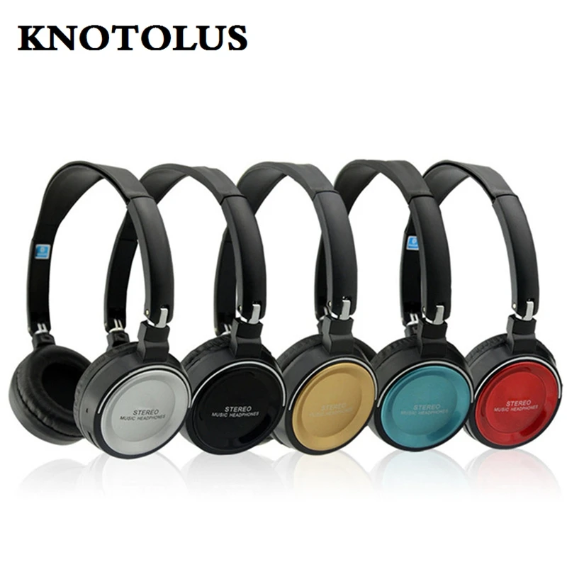 KNOTOLUS BT800 гарнитура стерео Bluetooth MP3 радио компьютерная голова стиль. | Электроника