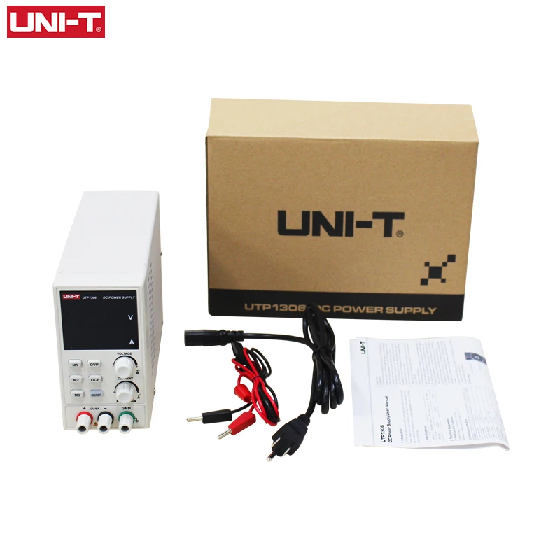 UNI-T UTP1306 Переключение DC Питание 110V Напряжение регулятор стабилизаторы цифровой Дисплей СВЕТОДИОДНЫЙ 0-32 в пост 0-6A лабораторный прибор