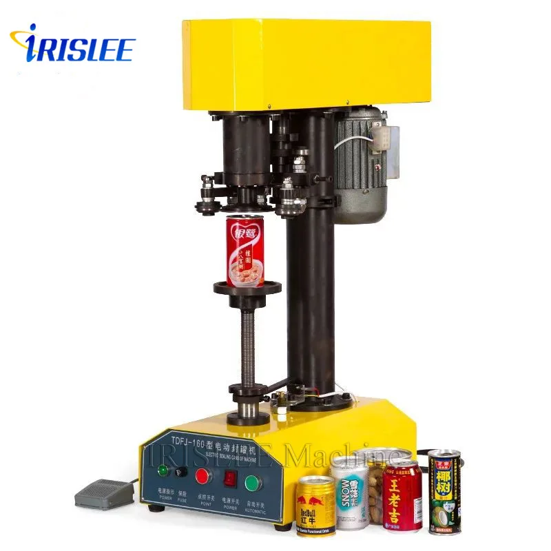 Полностью электрическая консервная машина жестяные банки ПЭТ пластиковые