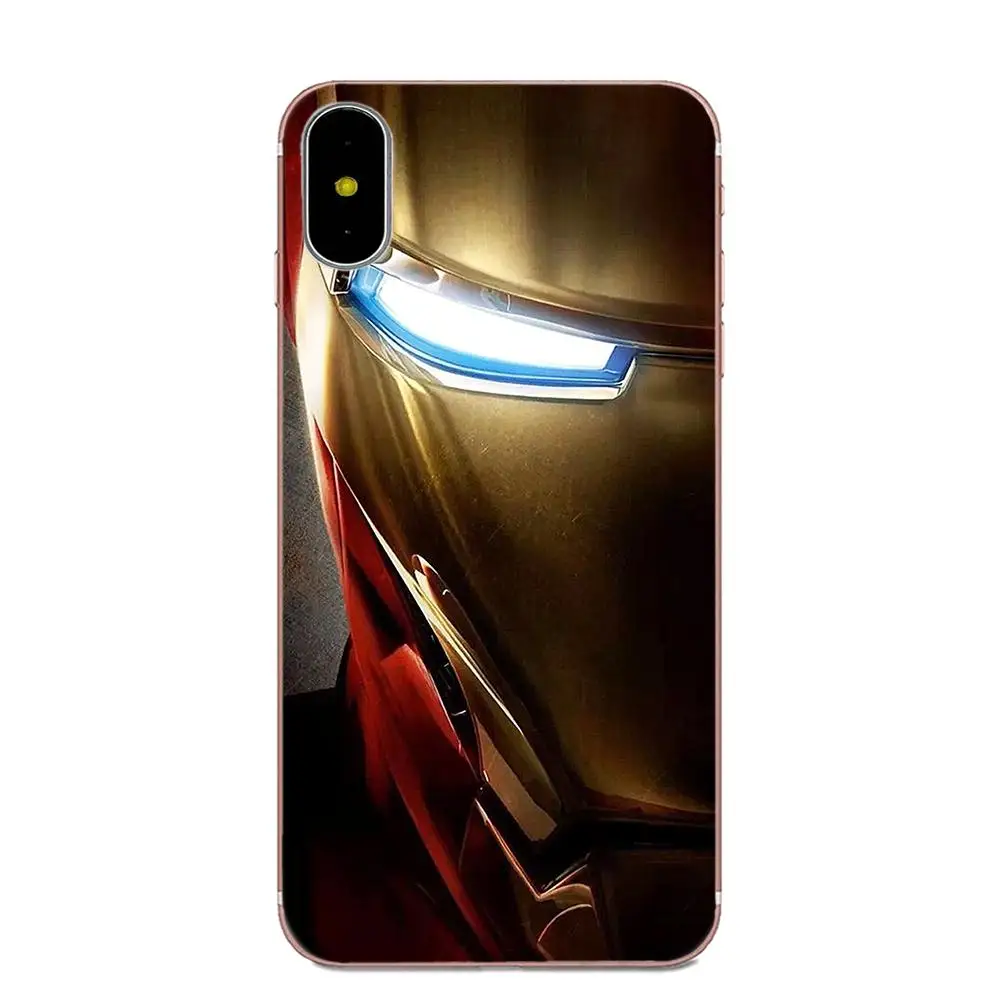 Тонкий чехол Mllsethe Great Iron Man для Xiaomi Redmi Mi Note 7 8 9 SE Pro Lite Go Play Skin|Чехлы-накладки| |