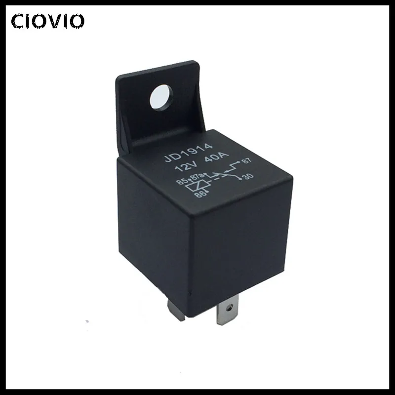 5pcs 5 Pin 40A Waterproof Car Relay Long Life Automotive Relays  Normally DC 12V/24V Relay for Head Light Air Conditioner