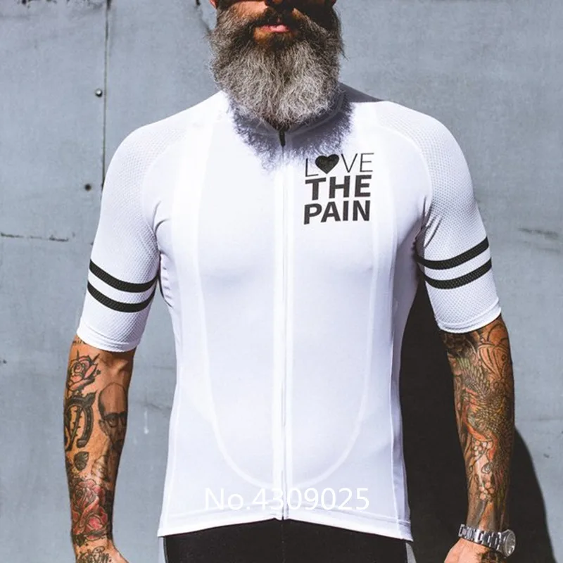 LOVE THE PAIN ciclismo US Мужская дышащая быстросохнущая велосипедная одежда для гонок на заказ ropa для велоспорта mtb комплекты для триатлона - Цвет: jersey 05