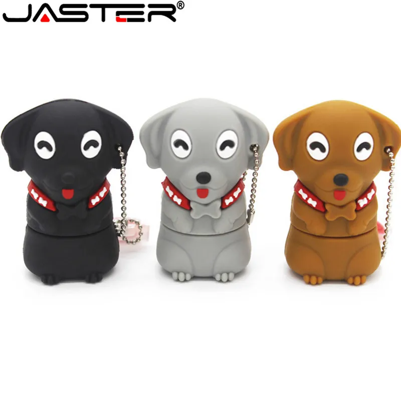 JASTER мультфильм собака USB флеш-накопитель USB 2,0 ручка-накопитель Миньоны карта памяти Флешка 4 ГБ 8 ГБ 16 ГБ 32 ГБ подарок