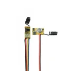 DC3.5V-DC12V мини релейный приемник DC3V-DC12V, трансмиттер PCB Power ON, передача 3,7 V 4,5 V 5V 6V 7,4 V 9V 12V беспроводной TX RX Mod