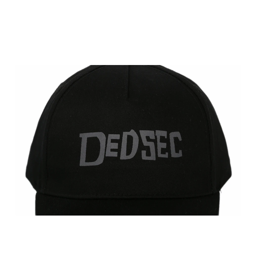 Модные черные шапки Watch Dogs для костюмированной игры косплея стильные бейсболки в