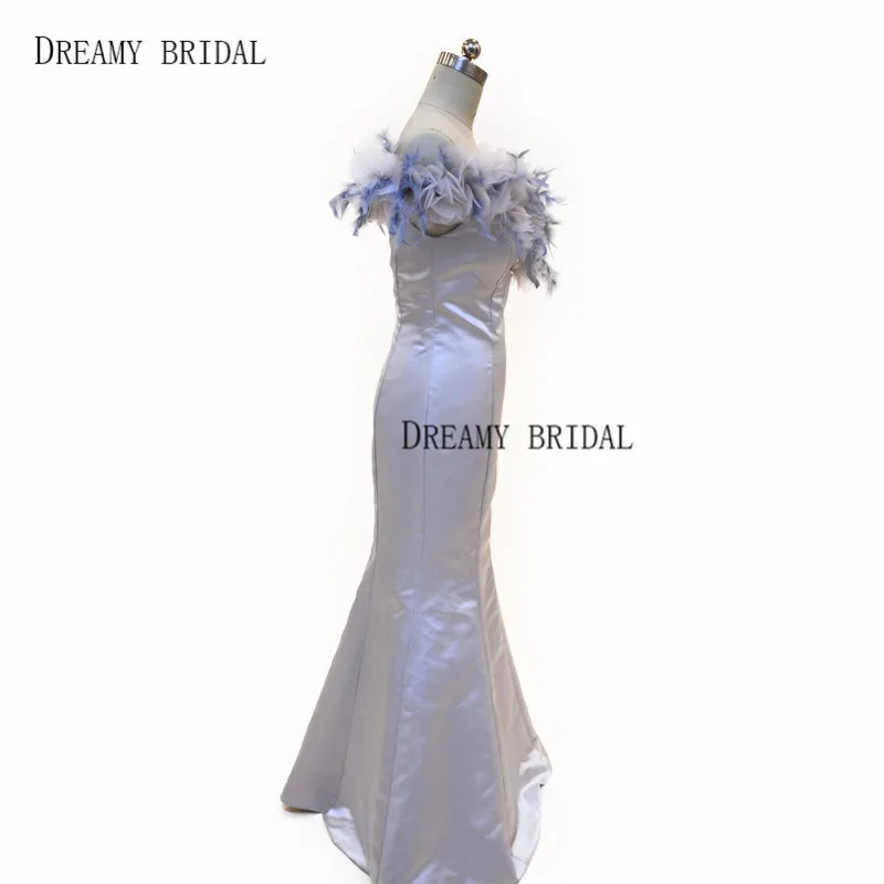 Dreamy Bridal прямые длинные платья на Oscar Awards 2016 знаменитостей с перьями и открытыми