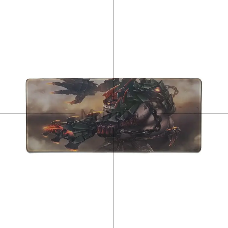 Lock Edge 40X90cm MaiYaCa Лидер продаж Dota 2 Pudge резиновая мышь прочный Настольный коврик для мыши игровая мышь подкладка для коврика для ПК ноутбук Настольный коврик - Цвет: Lock Edge 40X90cm