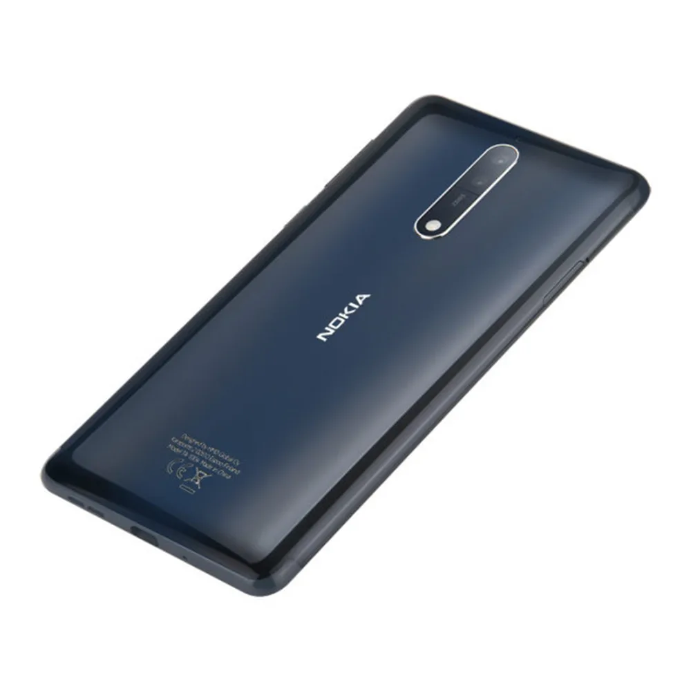 NOKIA 8 Android смартфон TA 1012 6 ГБ ОЗУ 128 Гб ПЗУ Snapdragon 835 2 5 GHz Octa Core 3 дюймов 2.5D K экран