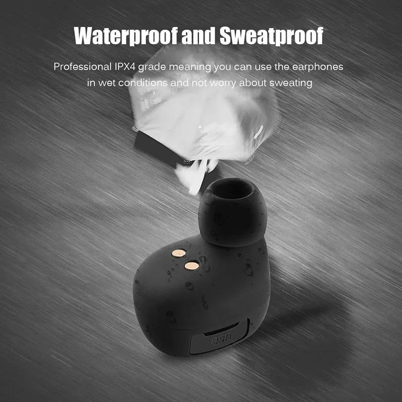 LemonMan мини Bluetooth гарнитура Беспроводные наушники C1 CRS с зарядной станцией vs X1T X2T TWS |