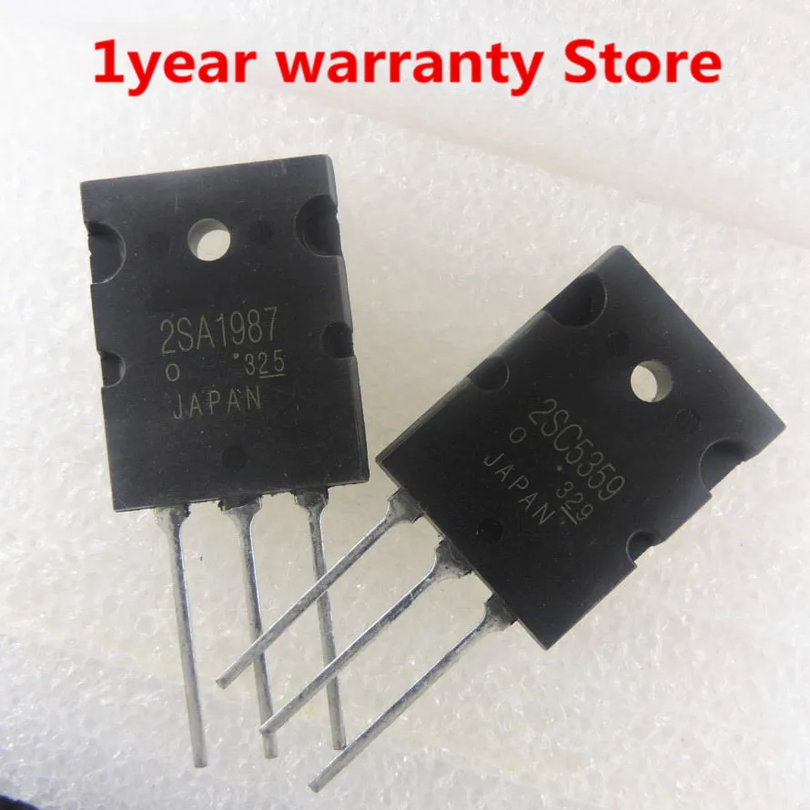 Новая импортная оригинальная 2SA1987+ 2SC5359 2SA1987 2SC5359 A1987 C5359 TO-3P пара ламповый усилитель на трубка