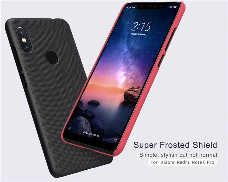 Чехол Nillkin для Xiaomi Redmi Note 5, матовый корпус для телефона, тонкий жесткий чехол s для Xiaomi Redmi Note 6 Pro