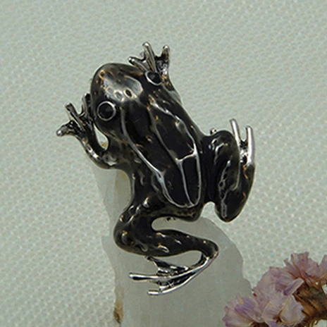 B5732C3GrayFrog WXJCAN новая эмалированная брошь в виде лягушки, насекомых, для мужчин и женщин, броши и булавки, декоративная булавка на лацкане, spilla - Окраска металла: B5732C3GrayFrog