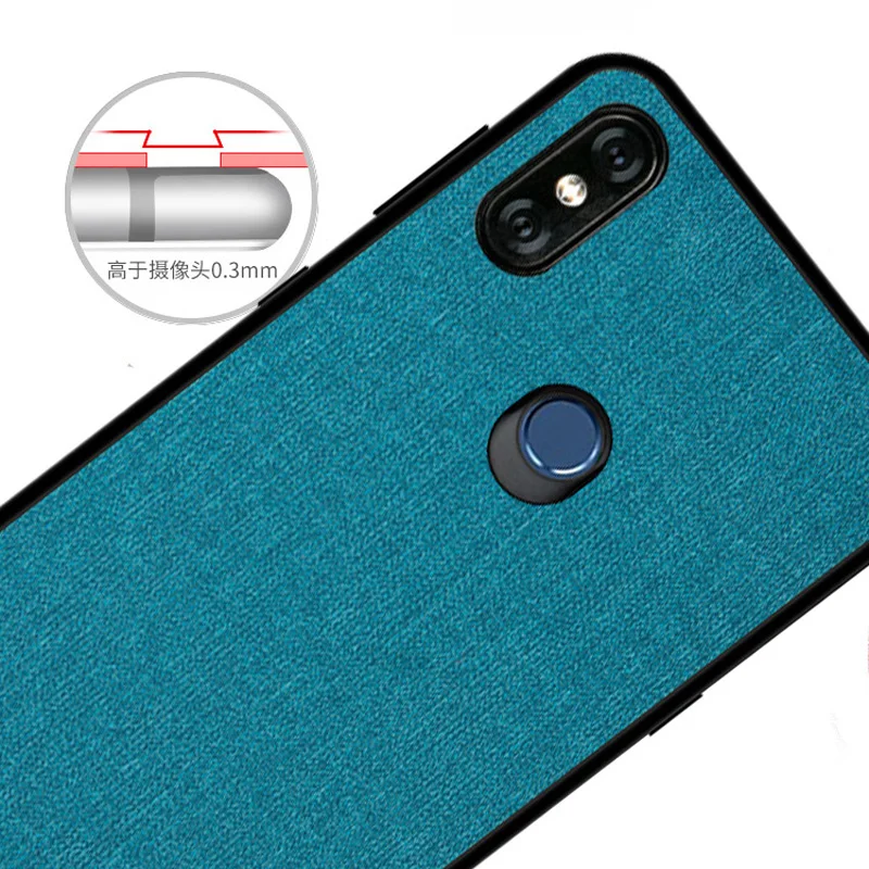 Чехол из джинсовой ткани в стиле ретро для Xiaomi Mi Mix 3 Max3 8 SE Mi8 8SE 2S 5X A1 MiA1 Xiomi Redmi Note 6 Pro