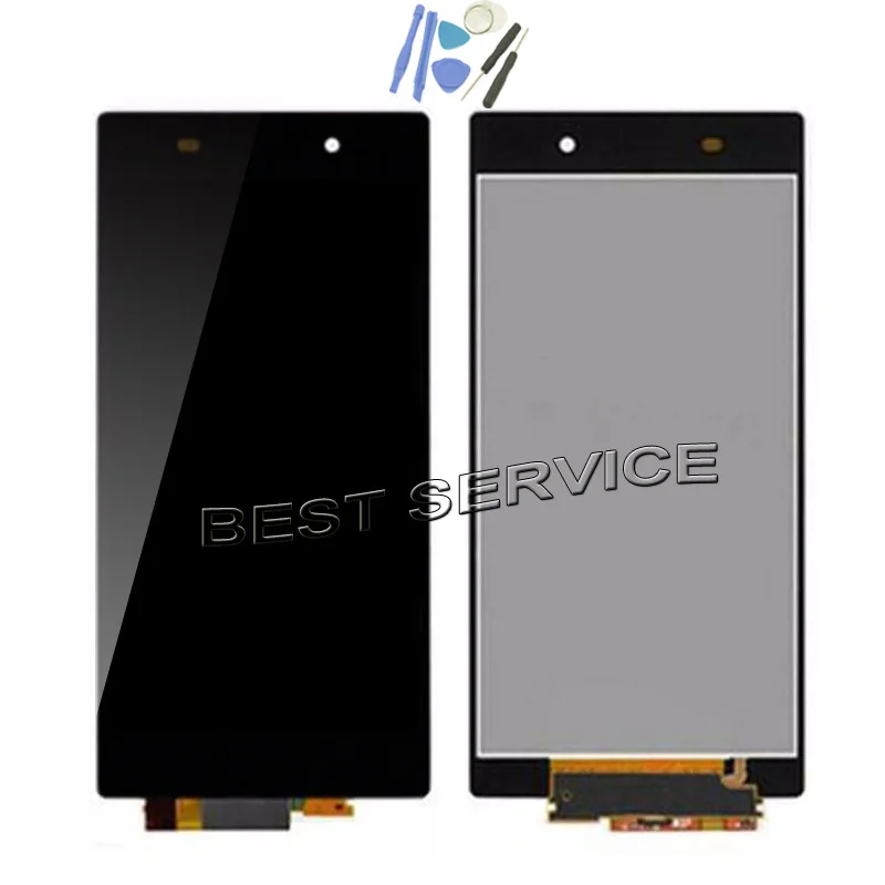 5 0 &quotдля Sony для xperia Z1 дисплей C6903 L39H ЖК-дисплей с кодирующий преобразователь