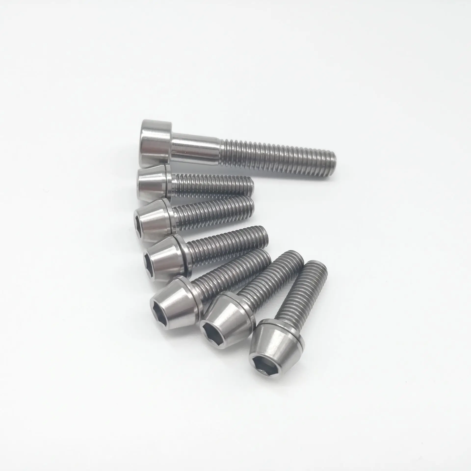 1 шт. винт для велосипеда M6X35mm с титановой головкой Ti и 6 M5X18mm шайбами велосипедные