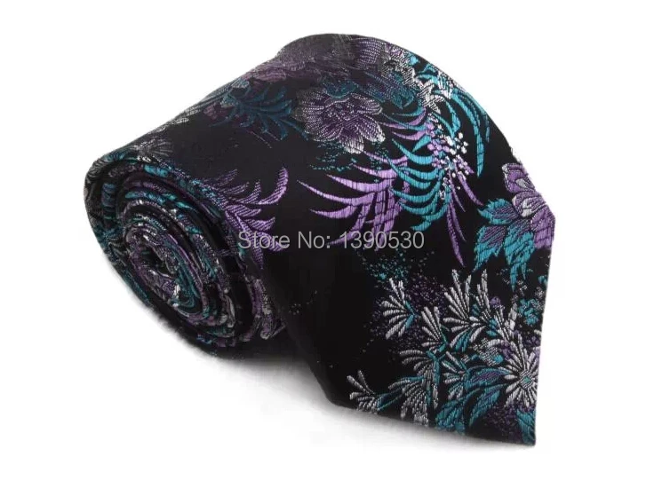 Модный новый галстук высокого качества с китайским рисунком пиона шелковый