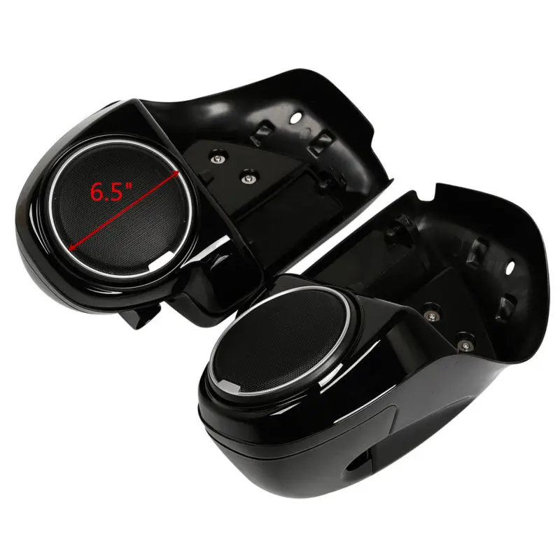 Мотоцикл 6 5 &quotдинамик коробка нижний вентилируемый обтекатель ноги для Harley Touring