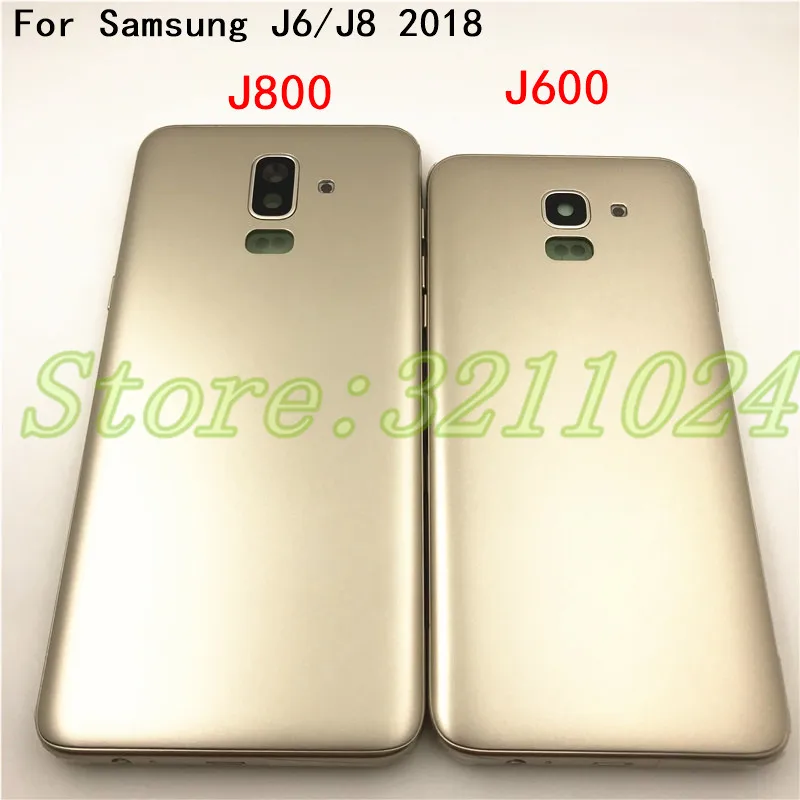 Чехол-накладка для Samsung Galaxy J6, J600, J600F, J8, J800, J800F 2018, с боковой кнопкой