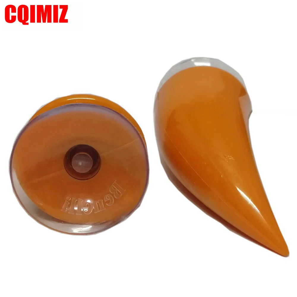 1 пара оранжевых Рожков для мотоциклетного шлема мотокросса бездорожья