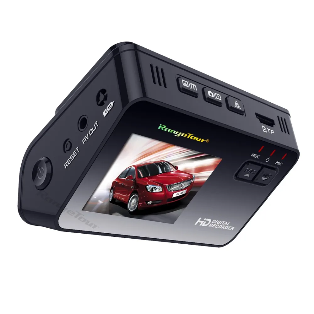 Двойной объектив Скрытая Автомобильный регистратор DVR B11 плюс видеорегистратор с